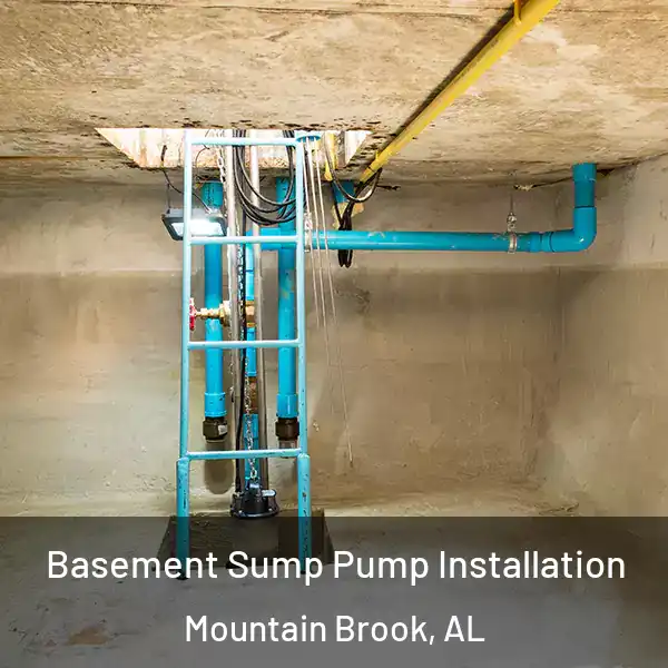  Basement Sump Pump Installation Mountain Brook, AL