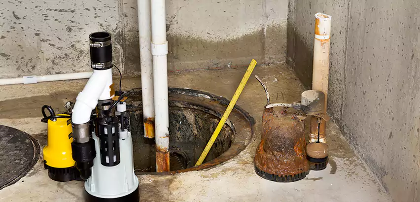 Installing Sump Pump in Finished Basement in Mountain Brook, AL