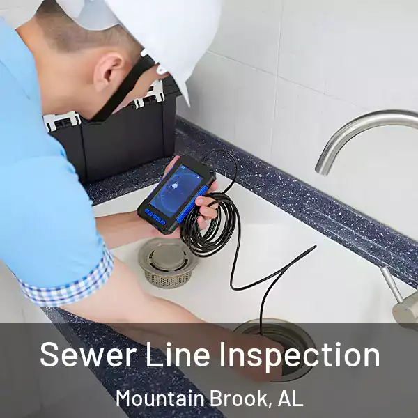  Sewer Line Inspection Mountain Brook, AL