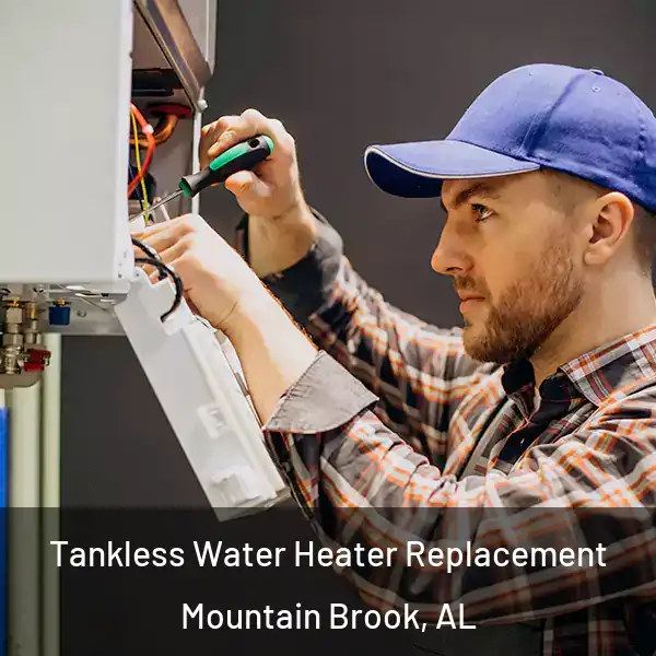  Tankless Water Heater Replacement Mountain Brook, AL